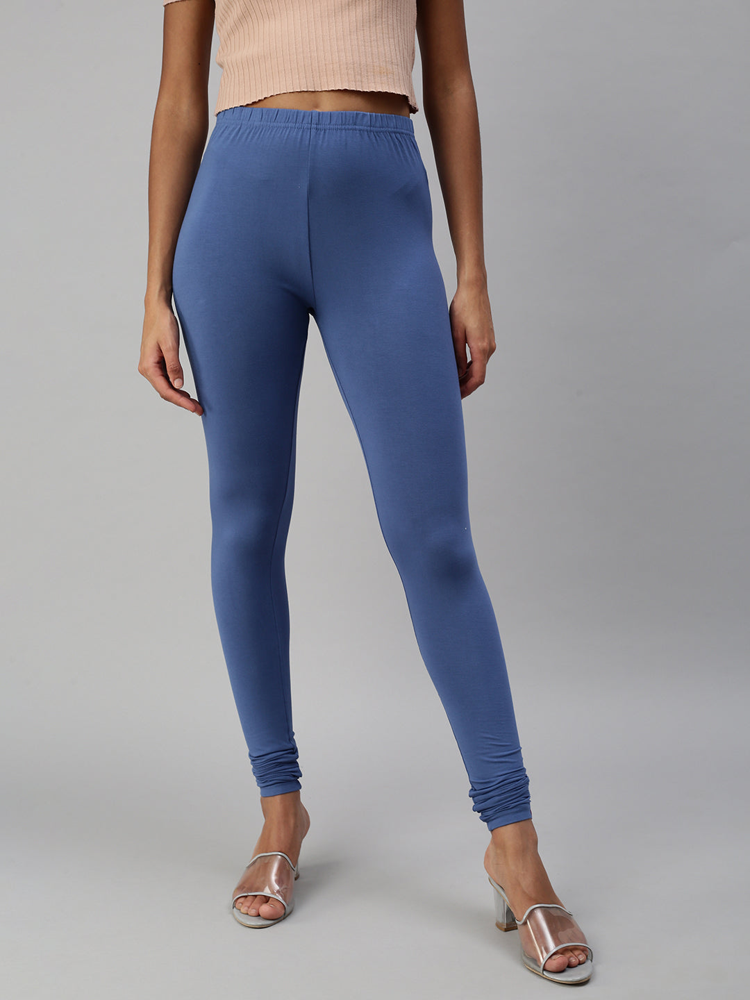Get Stylish with Prisma's Jean Blue Churidar Leggings