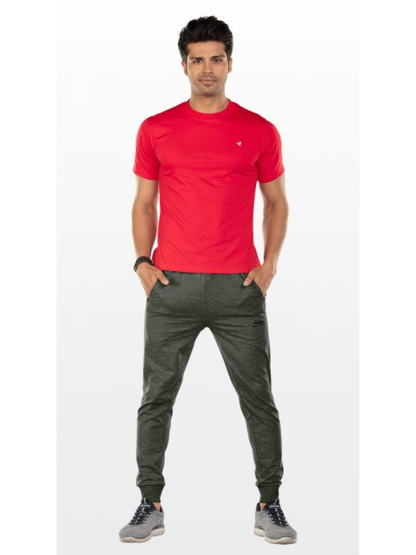 Olive sweatpants top