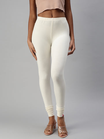 Churidar Leggings-Cream