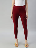 Prisma | Ankle Leggings-Frenchwine Leggings