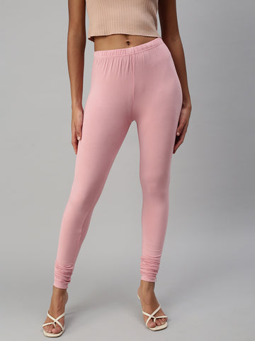 Churidar Leggings-Dusty Pink