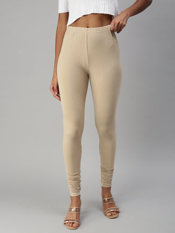 Churidar Leggings-Sand