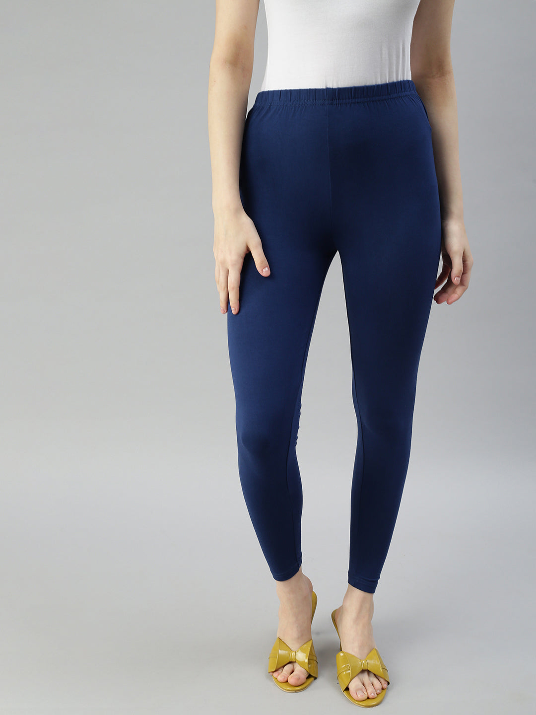Prisma | Ankle Leggings-Indigo Leggings