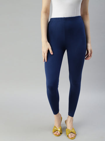 Ankle Leggings-Indigo