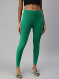 Prisma | Ankle Leggings-Chilly Green Leggings