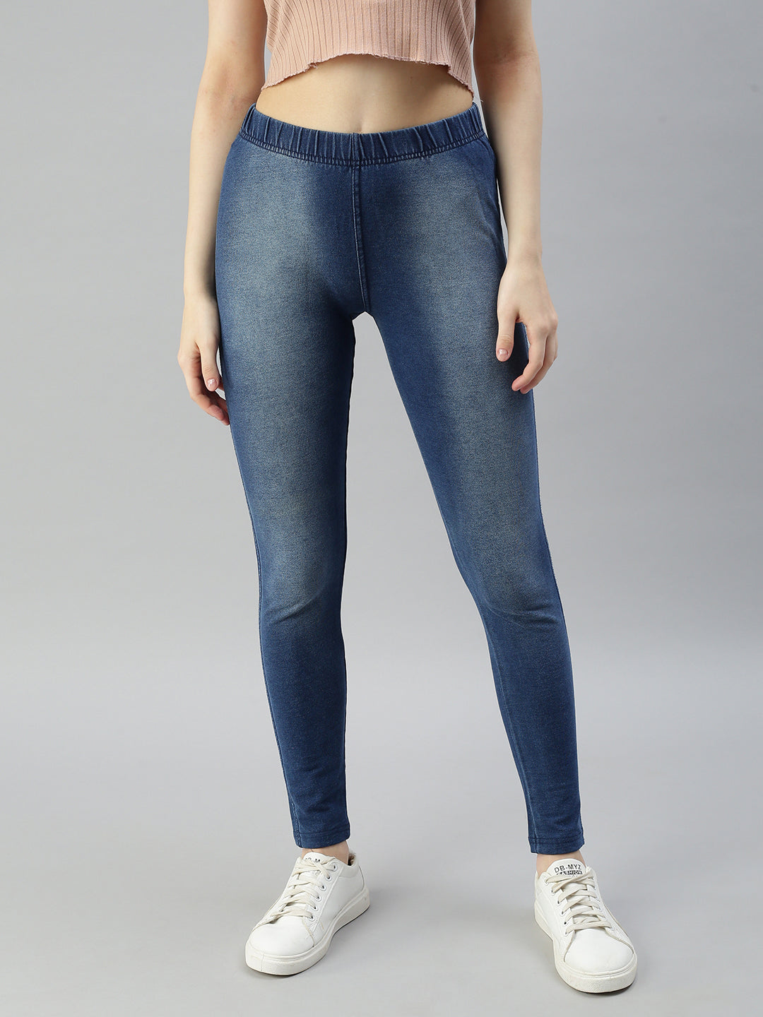 Ladies Jeggings Skinny Fit Coloured Stretchy Jeans