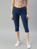 Prisma | Jeggings Capri-Regular Blue Jeggings