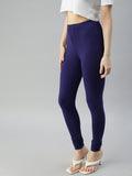 Prisma | Churidar Leggings-Ink Blue Leggings