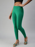 Prisma | Ankle Leggings-Chilly Green Leggings