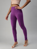 Prisma | Churidar Leggings-Violet Leggings