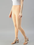 Prisma | Ankle Leggings-Orange Peach Leggings