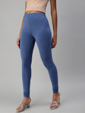 Prisma | Churidar Leggings-Jean Blue Leggings