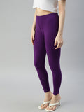 Prisma | Ankle Leggings-Deep Orchid Leggings
