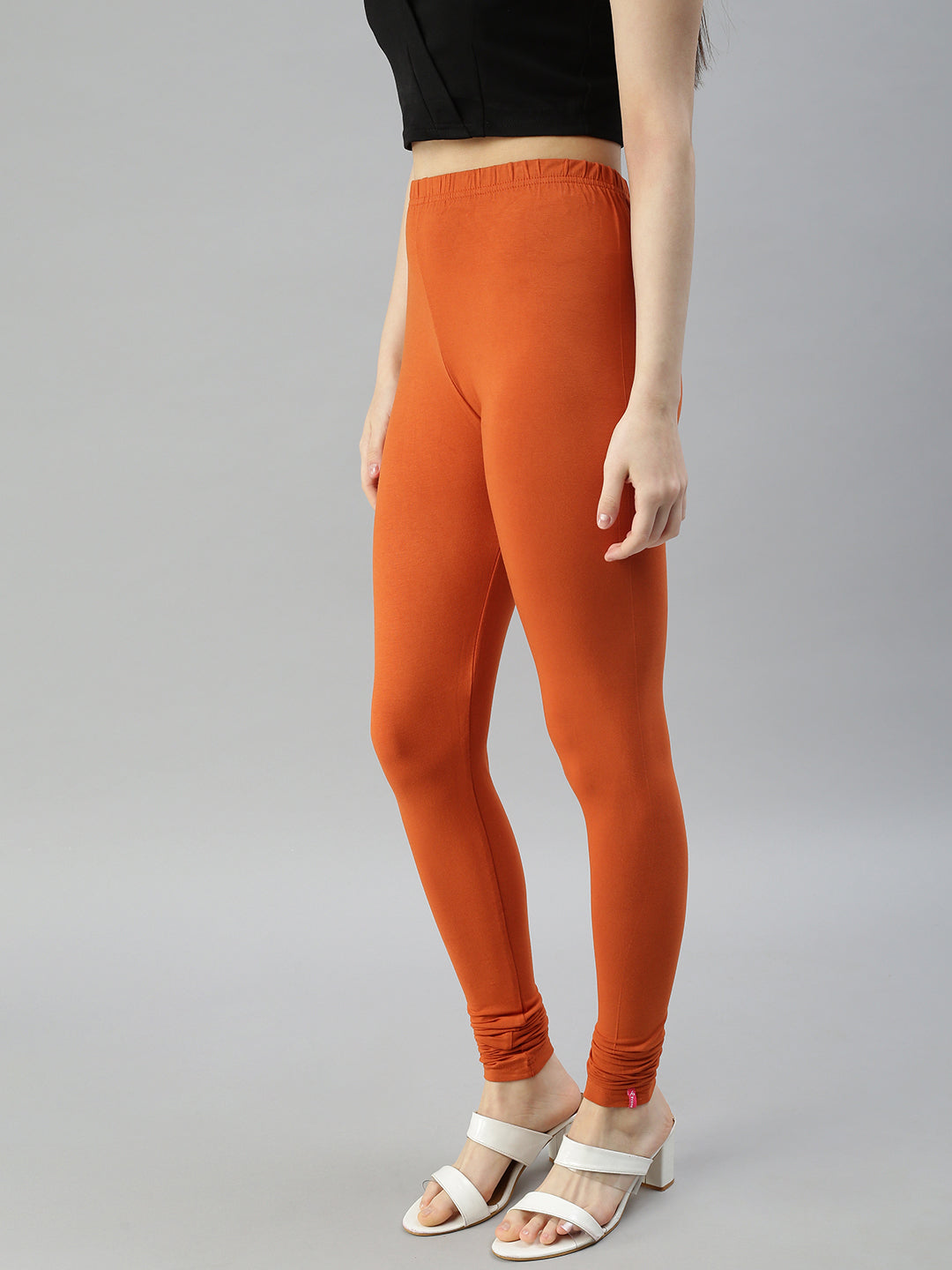Prisma | Churidar Leggings-Spice Leggings