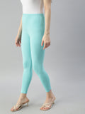 Prisma | Ankle Leggings-Aquamarine Leggings
