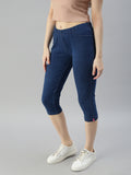 Prisma | Jeggings Capri-Regular Blue Jeggings