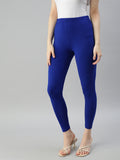Prisma | Ankle Leggings-Royal Blue Leggings