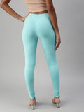 Prisma | Churidar Leggings-Aquamarine Leggings