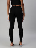 Prisma | Ankle Leggings-Black Leggings