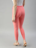 Prisma | Ankle Leggings-Peach Leggings