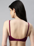 Prisma | Body Fit ( Moulded Encircle Bra)-Plum Lingerie