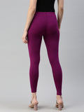 Prisma | Ankle Leggings-Plum Leggings