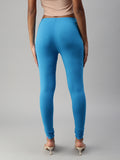 Prisma | Churidar Leggings-Marine Blue Leggings