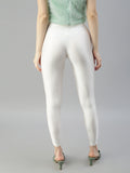 Prisma | Shimmer Leggings-Cream Leggings