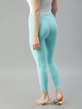 Prisma | Ankle Leggings-Aquamarine Leggings