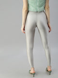 Prisma | Shimmer Leggings-Super Sliver Leggings