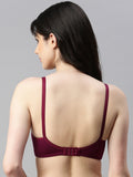 Prisma | Daily Fit(Moulded Basic Bra)-Plum Lingerie