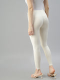 Prisma | Ankle Leggings-Cream Leggings