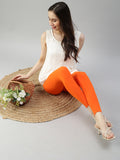 Prisma | Ankle Leggings-Orange Leggings