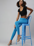 Prisma | Ankle Leggings-Marine Blue Leggings