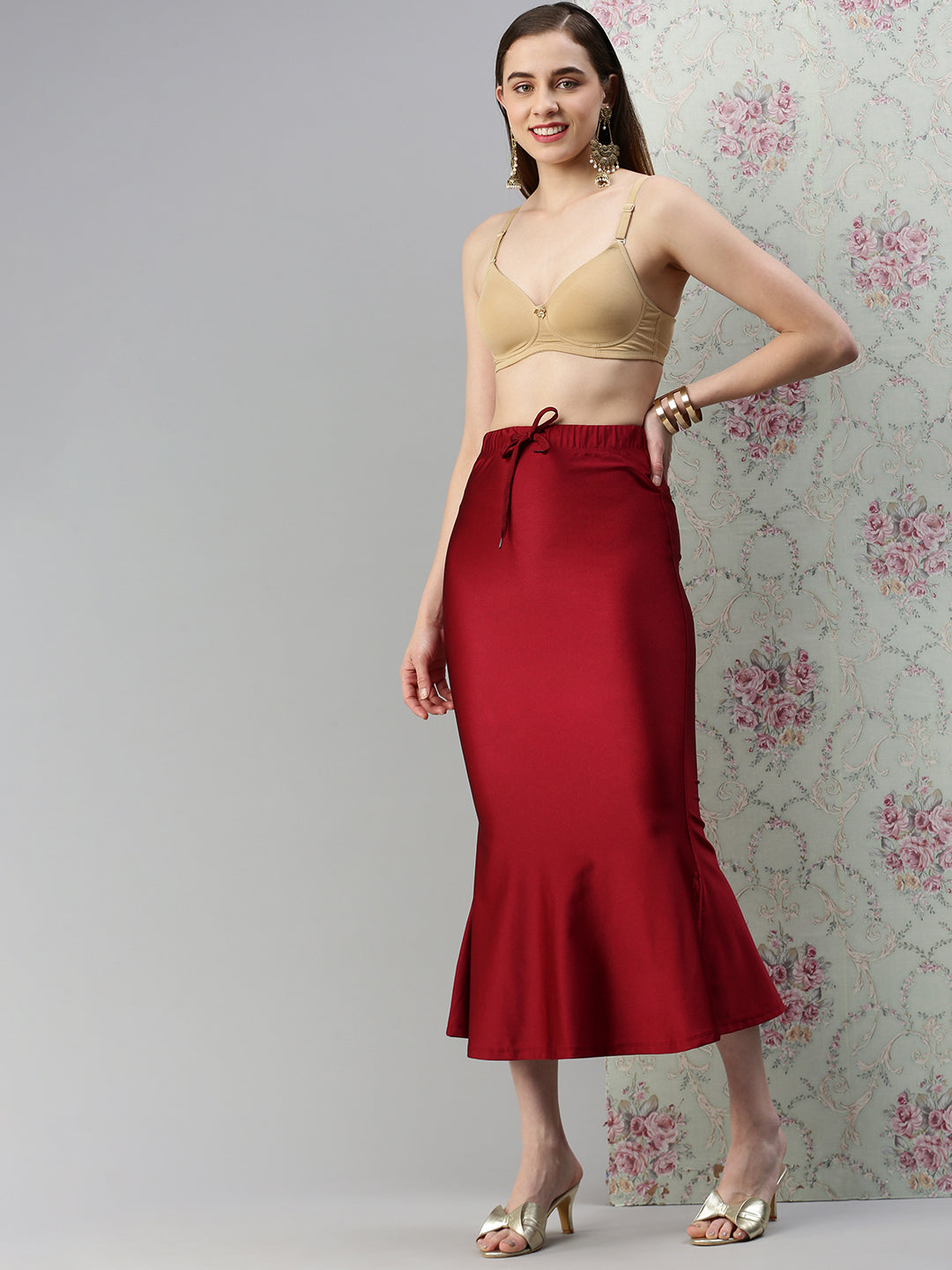 Prisma | Saree Shaper-Frenchwine Inner Wear