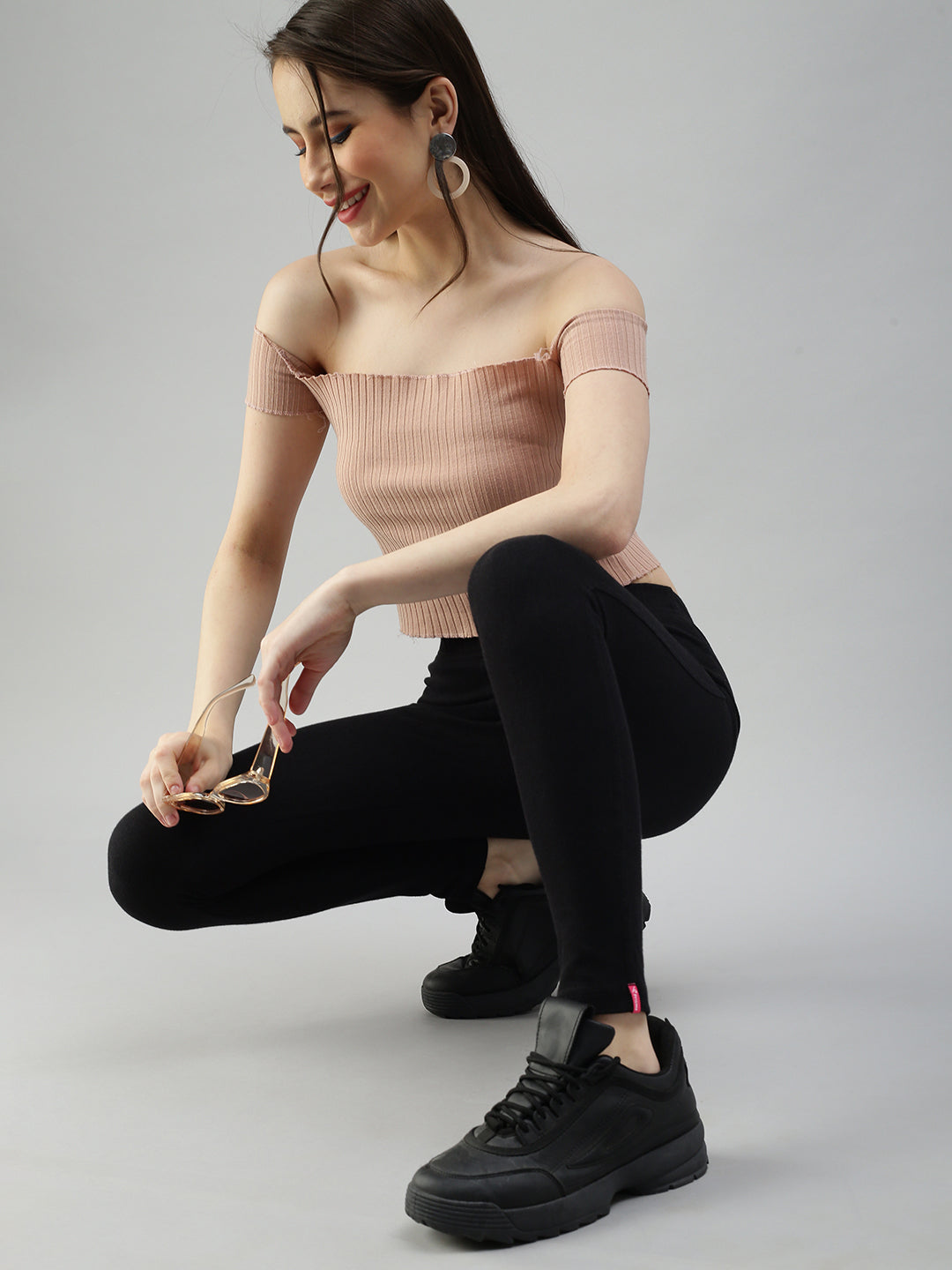 Prisma | Jeggings-Regular Black Jeggings