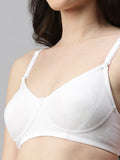 Prisma | Tee Fit ( Moulded Concealed Kurthi / T-Shirt Bra)-White Lingerie