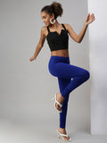 Prisma | Churidar Leggings-Royal Blue Leggings
