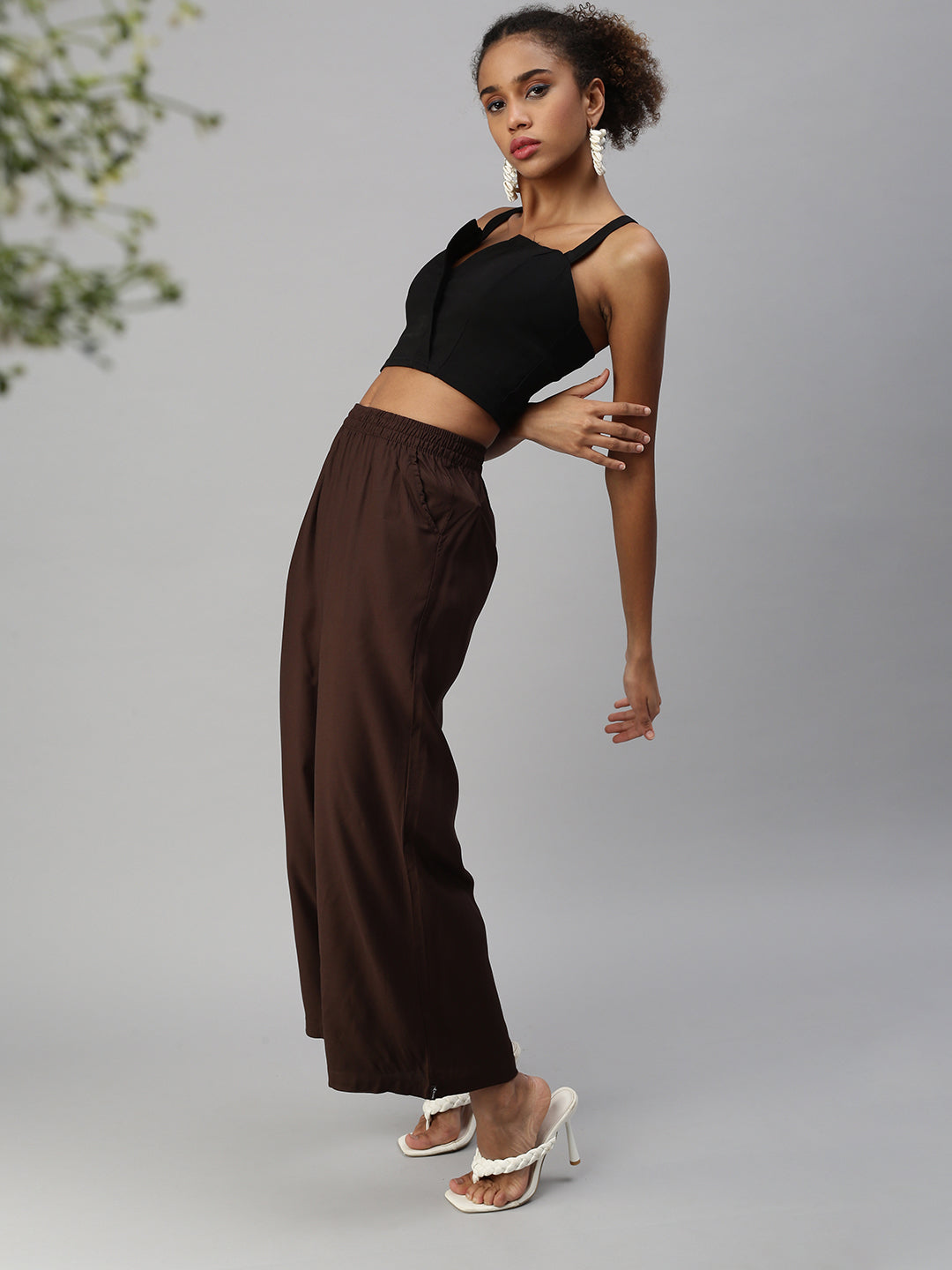 Prisma | Palazzo-Brown Fashion Wears