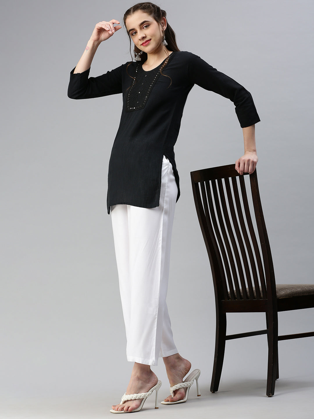 Prisma | Palazzo-White Fashion Wears