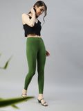 Prisma | Ankle Leggings-Forest Leggings