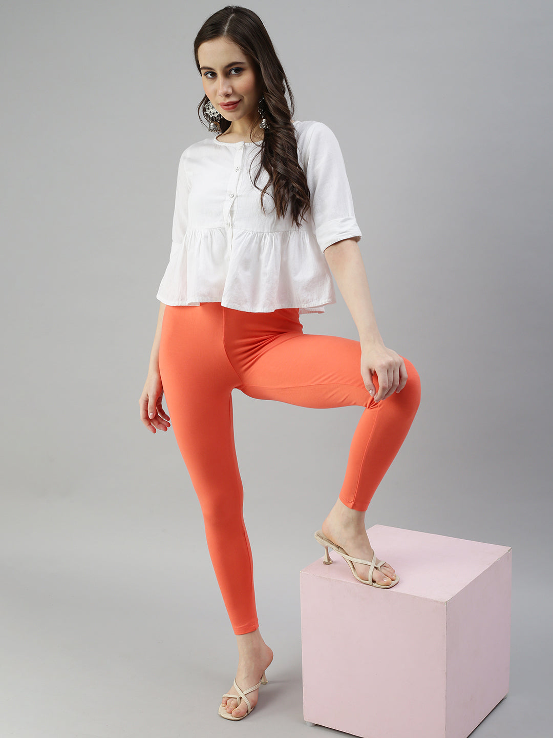 Prisma | Ankle Leggings-Sunset Leggings