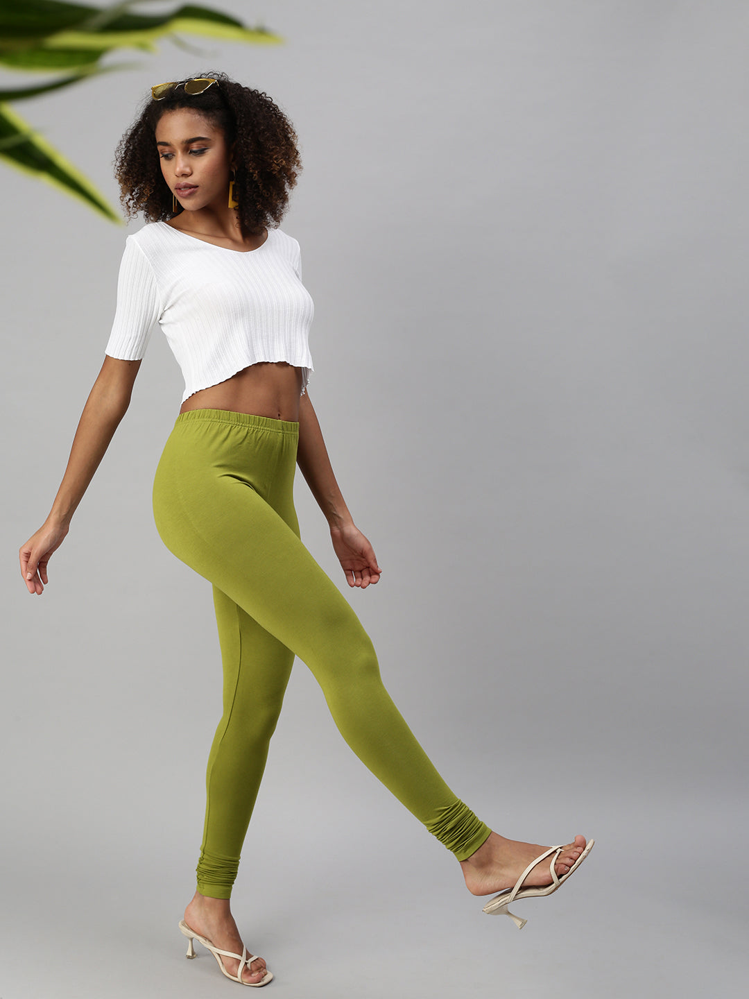 Prisma | Churidar Leggings-Fern Leggings