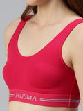 Prisma | Sporty(Moulded Sports Bra)-Strawberry Lingerie