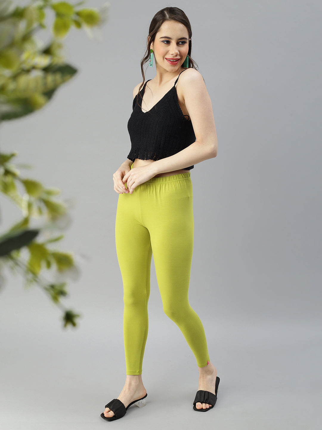 Prisma | Ankle Leggings-Caterpillar Leggings