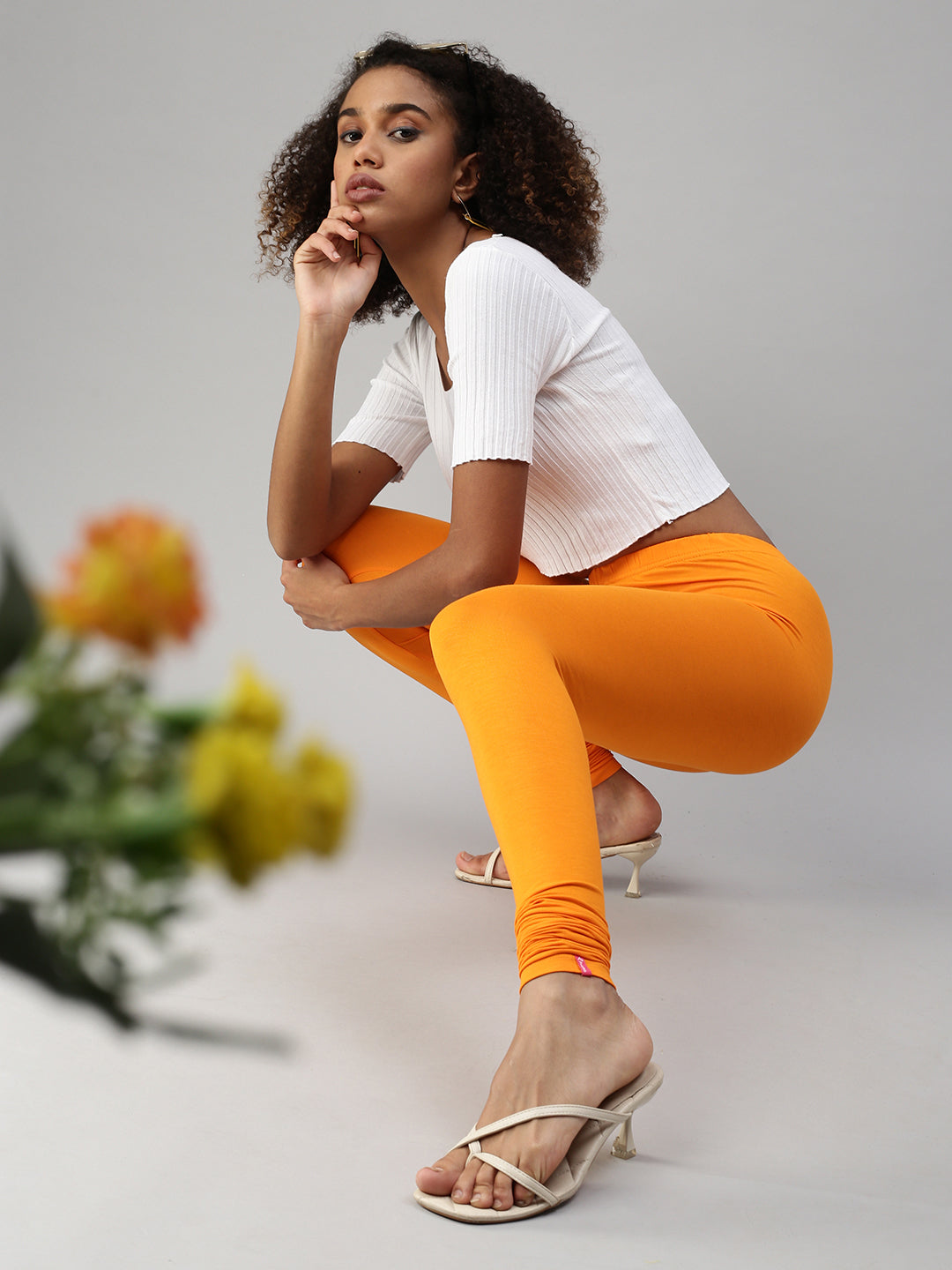 Prisma | Churidar Leggings-Tango Leggings