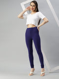 Prisma | Churidar Leggings-Ink Blue Leggings