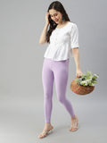 Prisma | Ankle Leggings-Lavender Leggings