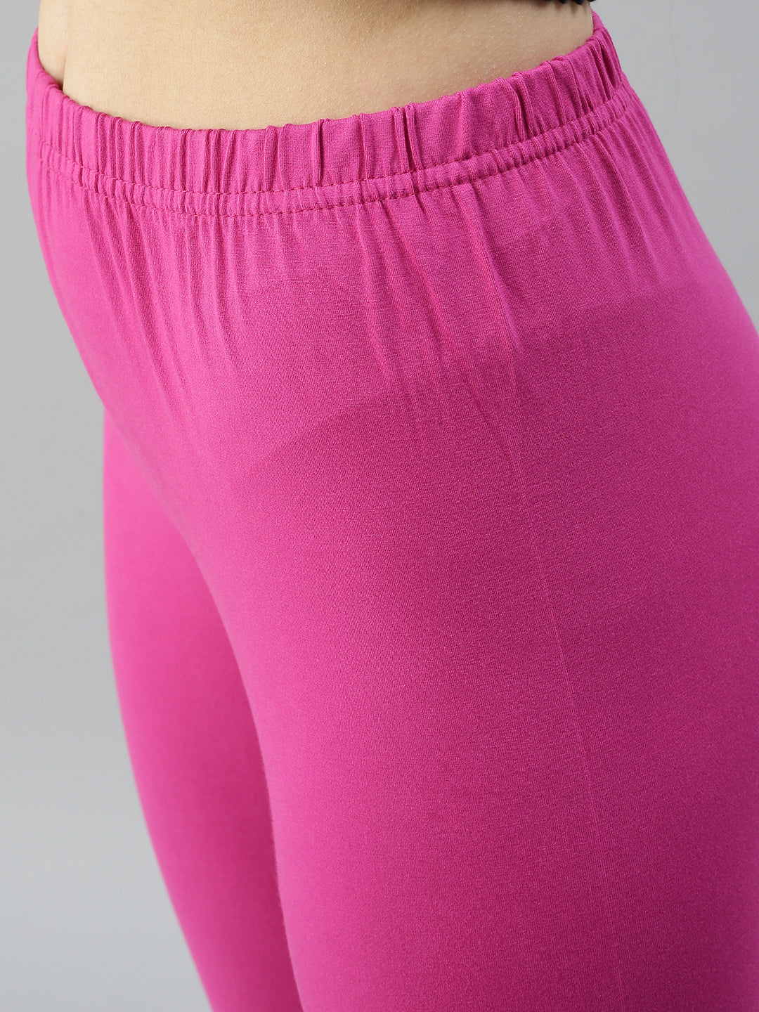 Prisma | Ankle Leggings-Fushia Leggings