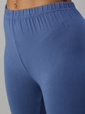 Prisma | Churidar Leggings-Jean Blue Leggings